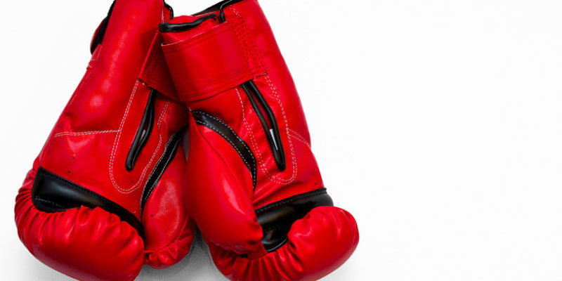 church conflict boxing gloves