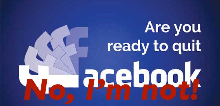 facebook not quitting