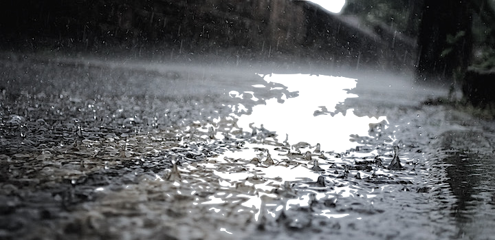 bad days rainy street