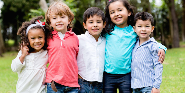 diversity church kids multi-ethnic