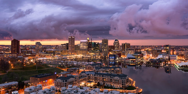 Baltimore cityscape