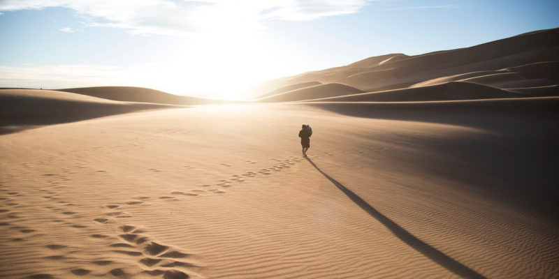 desert adversity Christian life