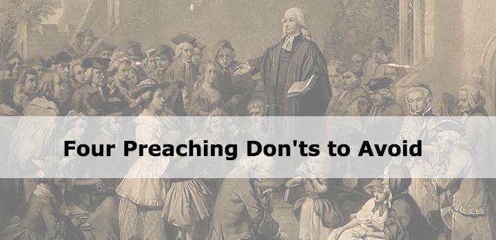 preaching don'ts