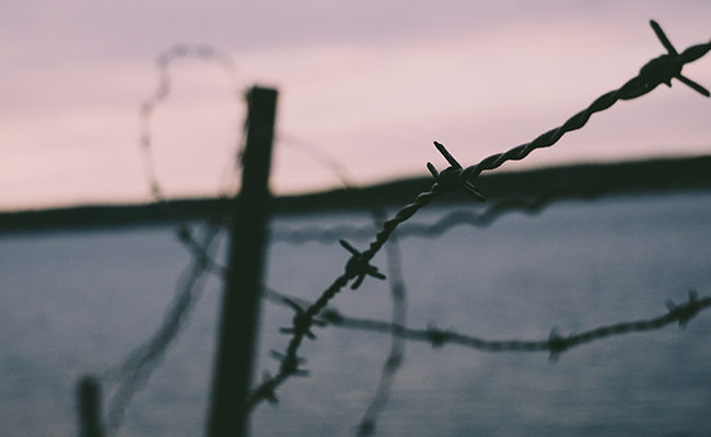 barbed wire religious freedom