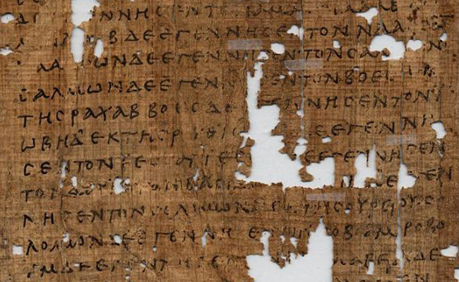 Matthew manuscript Gospel of Mark