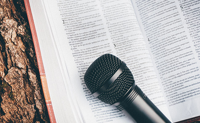 microphone Bible podcast church planter StartUp