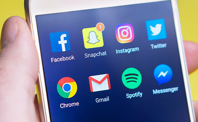 phone social media apps church strategy