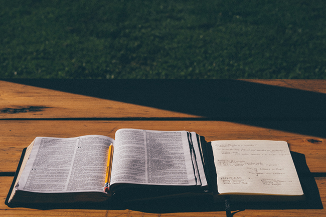 Open Bible with notes - 11 doctrines you can't assume your church members understand