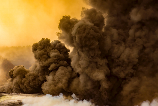 Billowing smoke - avoid coming catastrophe in U.S. church