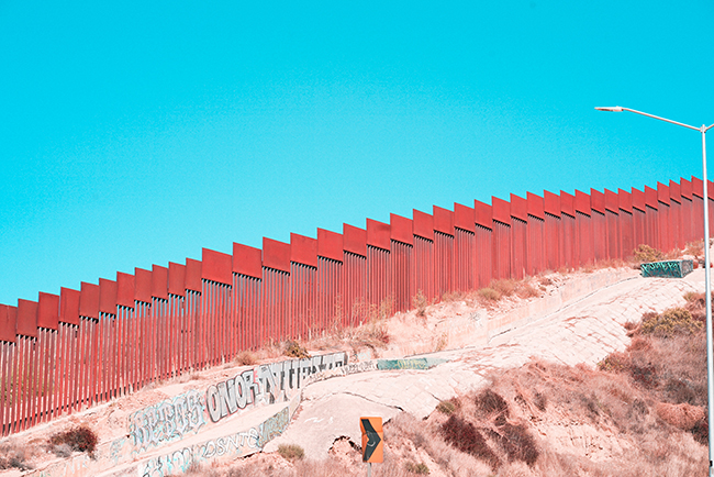 U.S. border in California - refugee ministry