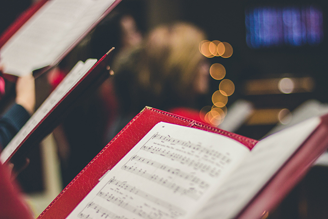 music at Christmas concert - Church Christmas events