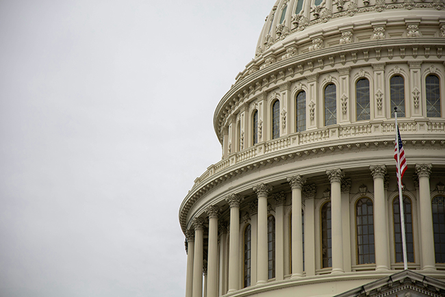 U.S. capitol dome - Southern Baptists More Historic Than Nationalist in Political Posture
