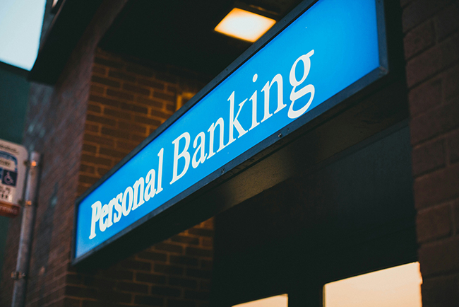 personal banking sign - pastors financial health